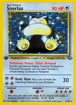 Carta Snorlax
