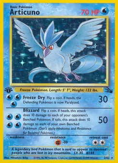 Carta Articuno