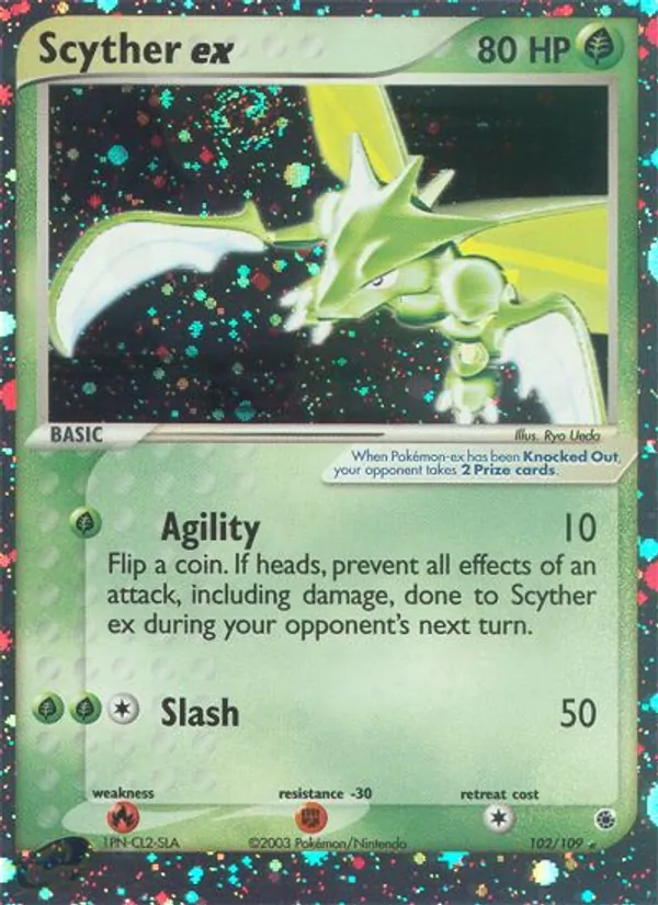 Carta Scyther ex