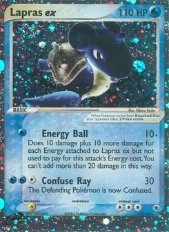 Carta Lapras ex
