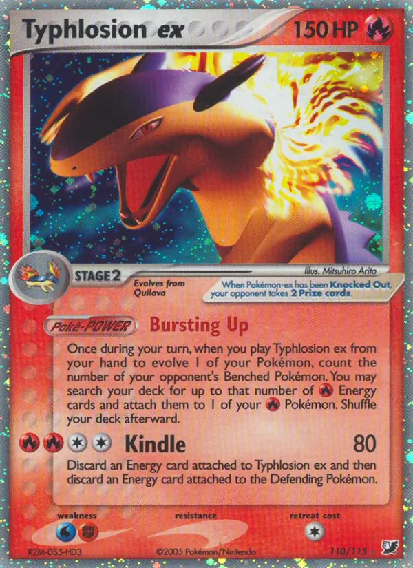 Carta Typhlosion ex