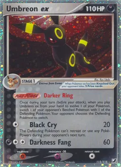 Carta Umbreon ex