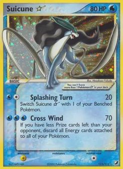 Carta Suicune ☆