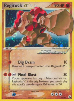 Carta Regirock ☆