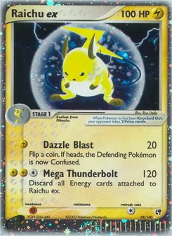 Carta Raichu ex