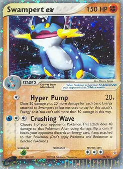 Carta Swampert ex