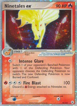 Carta Ninetales ex