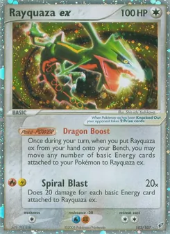Carta Rayquaza ex