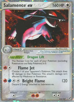 Carta Salamence ex