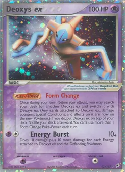 Carta Deoxys ex