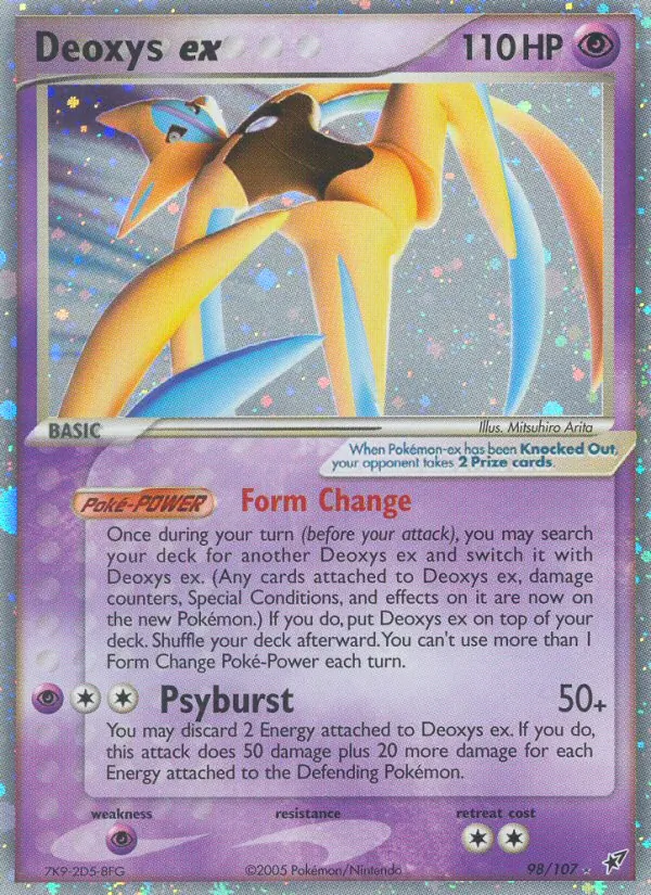 Carta Deoxys ex