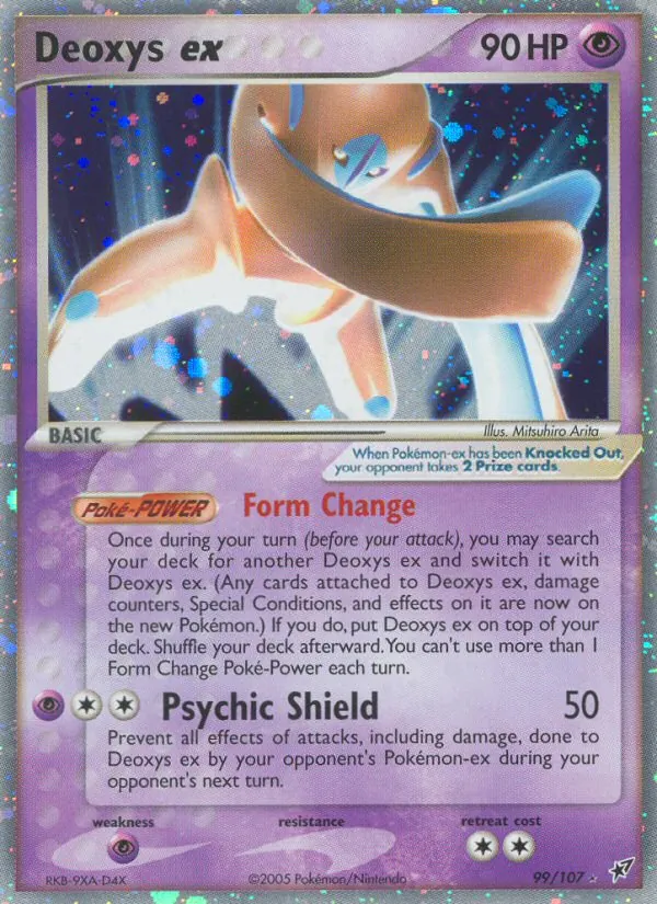 Carta Deoxys ex