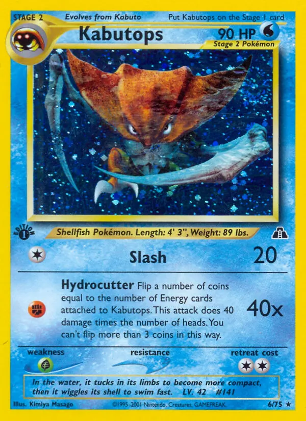 Carta Kabutops