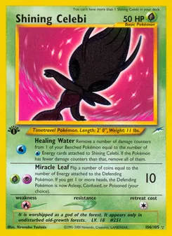 Carta Shining Celebi