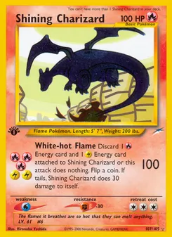 Carta Shining Charizard