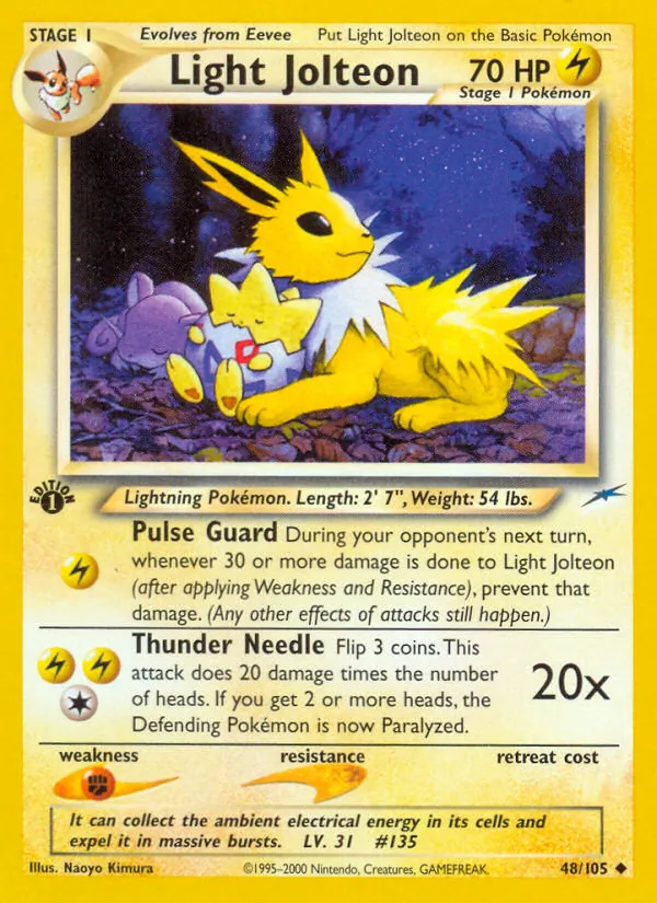 Carta Light Jolteon