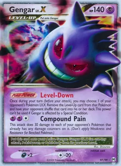 Carta Gengar LV. X