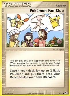 Carta Pokémon Fan Club