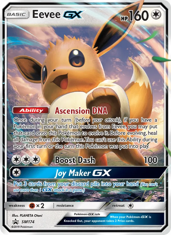 Carta Eevee GX