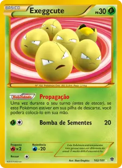 Carta Exeggcute