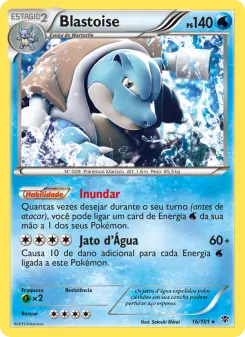 Carta Blastoise