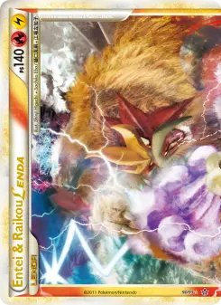 Carta Entei & Raikou LEGEND