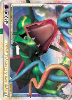 Carta Rayquaza & Deoxys LEGEND