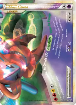 Carta Rayquaza & Deoxys LEGEND