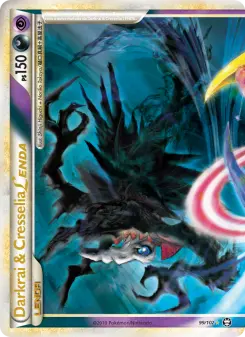 Carta Darkrai & Cresselia LEGEND