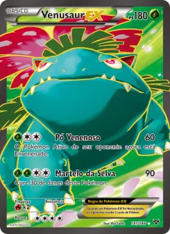 Carta Venusaur EX