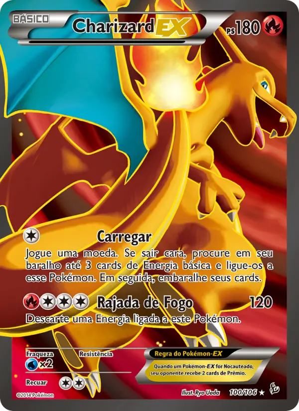 Carta Charizard EX