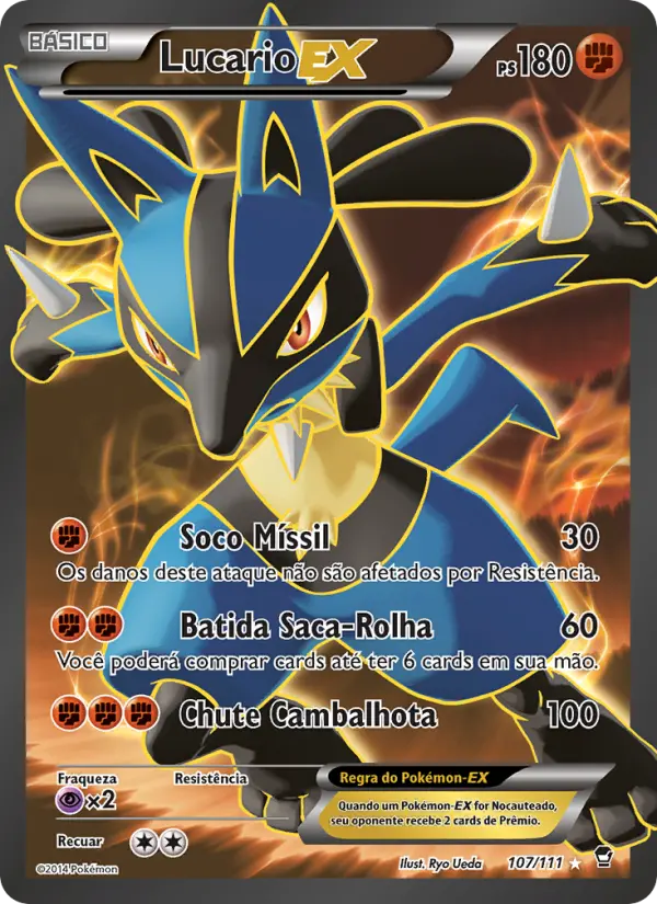 Carta Lucario EX