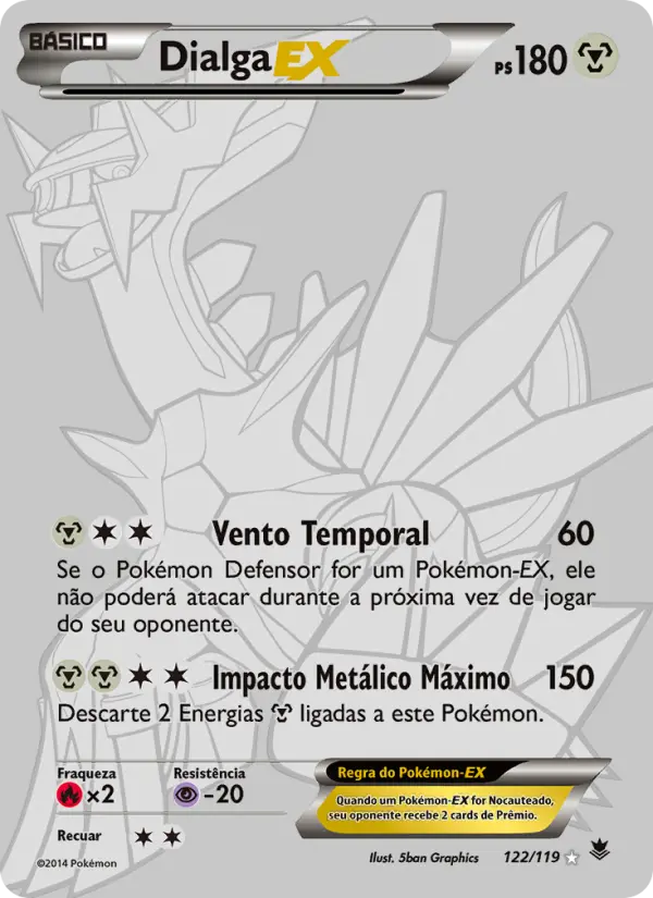 Carta Dialga EX