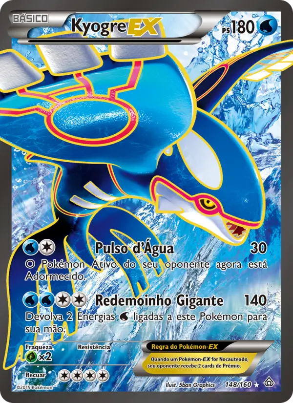 Carta Kyogre EX