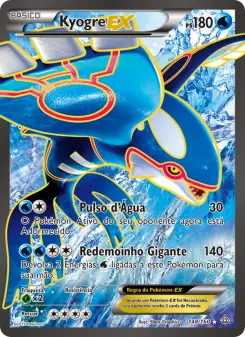 Carta Kyogre EX