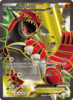 Carta Groudon EX