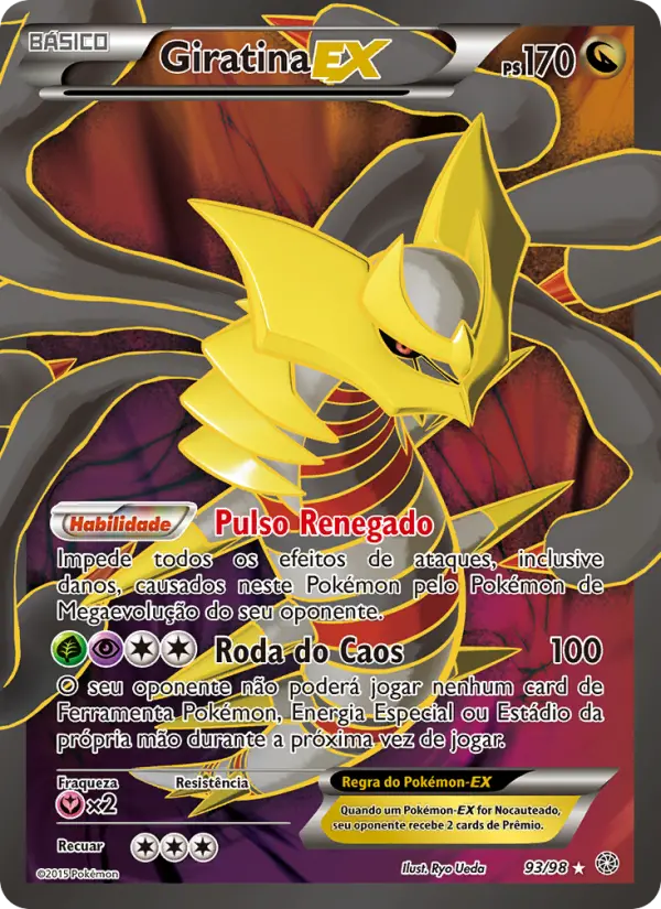 Carta Giratina EX