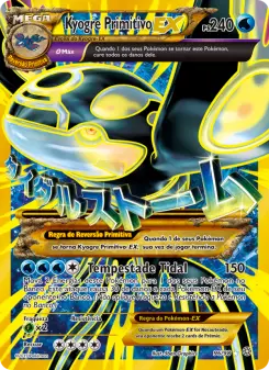 Carta Kyogre PrimitivoEX