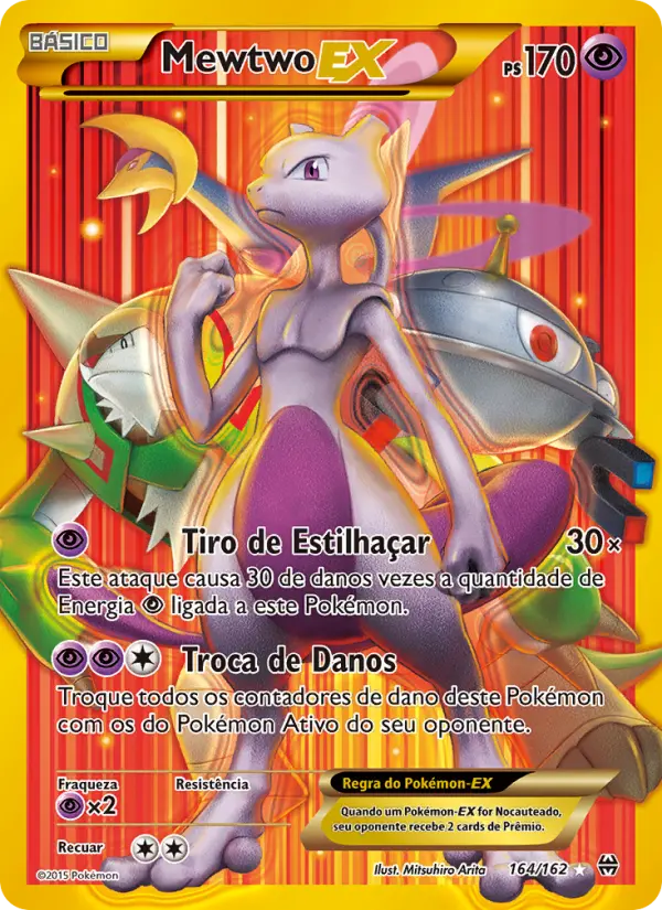 Carta Mewtwo EX